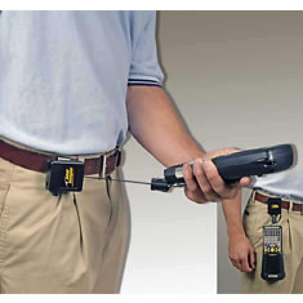 Cb Radio Mic Holder Retractable Tether RT3-4558 Retractable Instrument  Tether With Aluminum Carabiner Heavy Duty Retractable Tool Tether With  Carabiner 80 Pounds Breaking Strength 58oz Retraction Force 22 Extension  Tether Tools Gear Keeper