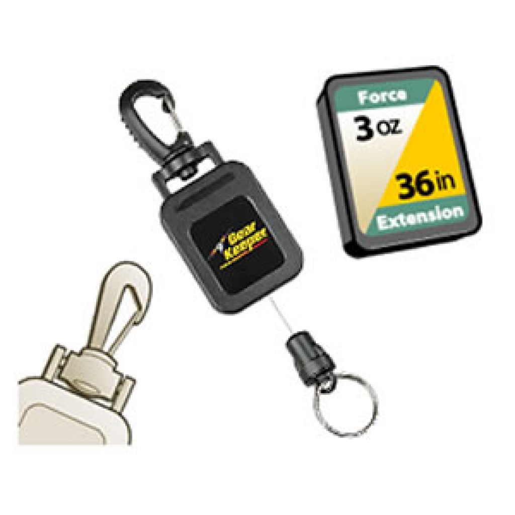 RT2 Mini Gear Keeper - Snap Clip: 3oz Force | Snap Clip Mount | $37.36